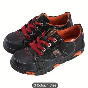 Stylish Black and Red Fun Shoes